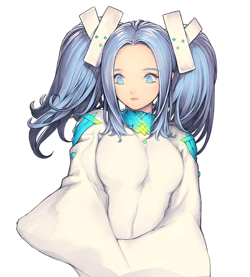 Young Female Avatar Character Art from The War of Genesis IV: Spiral Genesis
