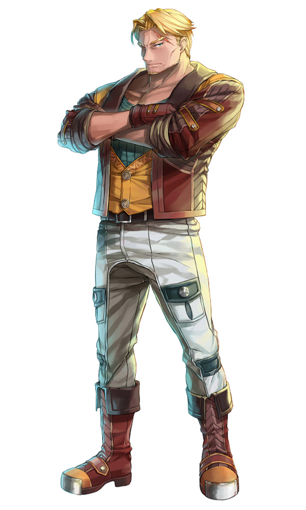Aaron Character Art from Ys VIII: Lacrimosa of Dana