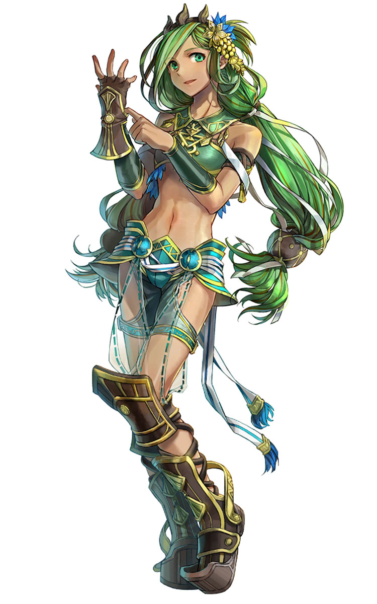 Dana, Gratika Form Character Art from Ys VIII: Lacrimosa of Dana