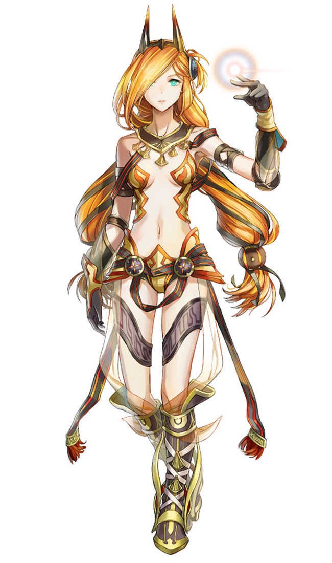 Dana, Luminous Form Character Art from Ys VIII: Lacrimosa of Dana