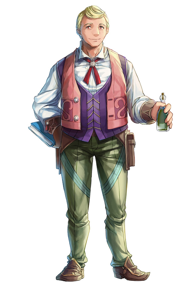 Kilgore Character Art from Ys VIII: Lacrimosa of Dana