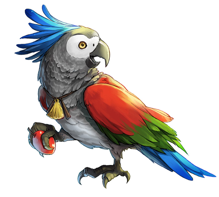 Little Paro Artwork from Ys VIII: Lacrimosa of Dana