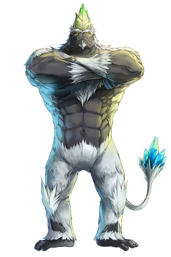 Master Kong Character Art from Ys VIII: Lacrimosa of Dana