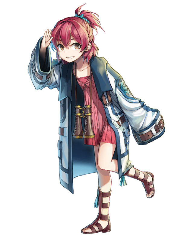 Quina Character Art from Ys VIII: Lacrimosa of Dana