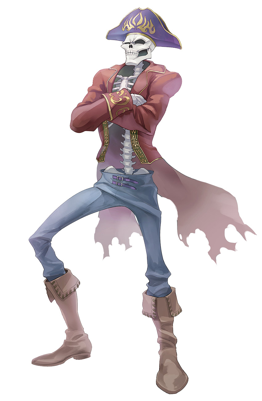 Captain Backen Concept Art from Atelier Lydie & Suelle
