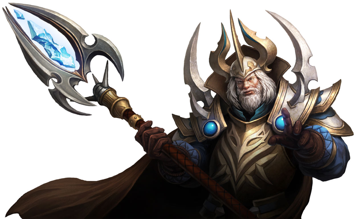 Character Portrait Concept Art from Chaos Heroes Online