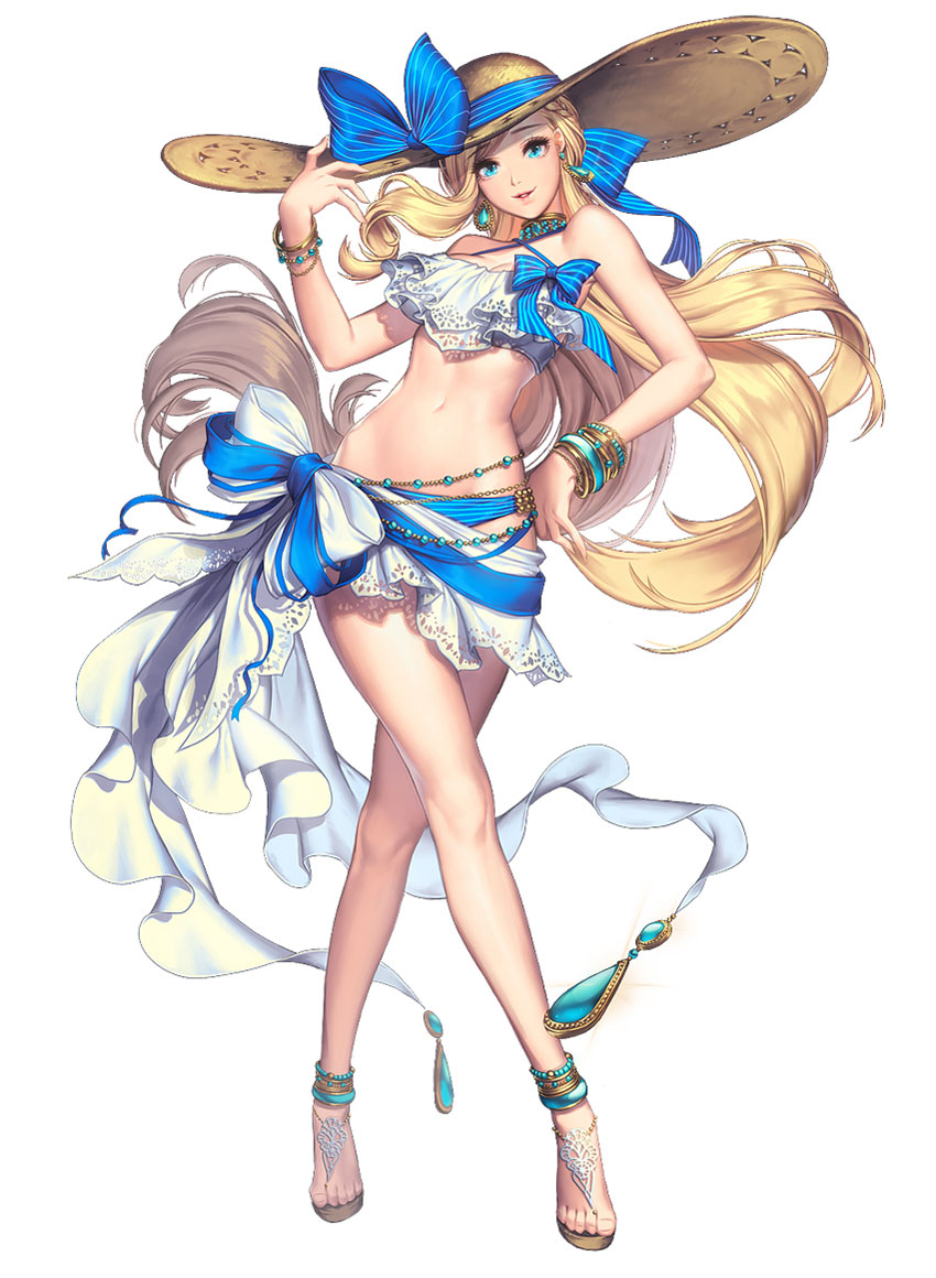 Edelyn, Summer Skin Concept Art from Chaos Heroes Online