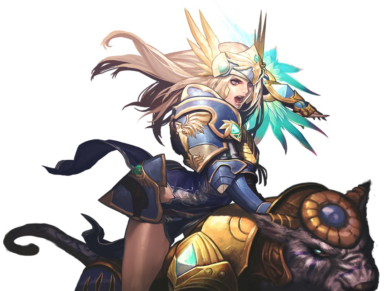 Edelyn Concept Art from Chaos Heroes Online
