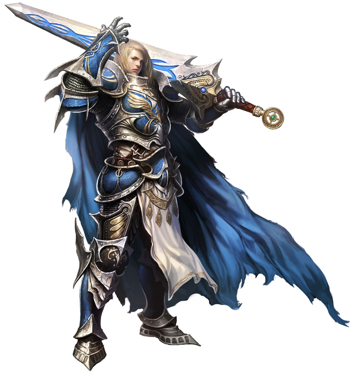 Elcid Concept Art from Chaos Heroes Online