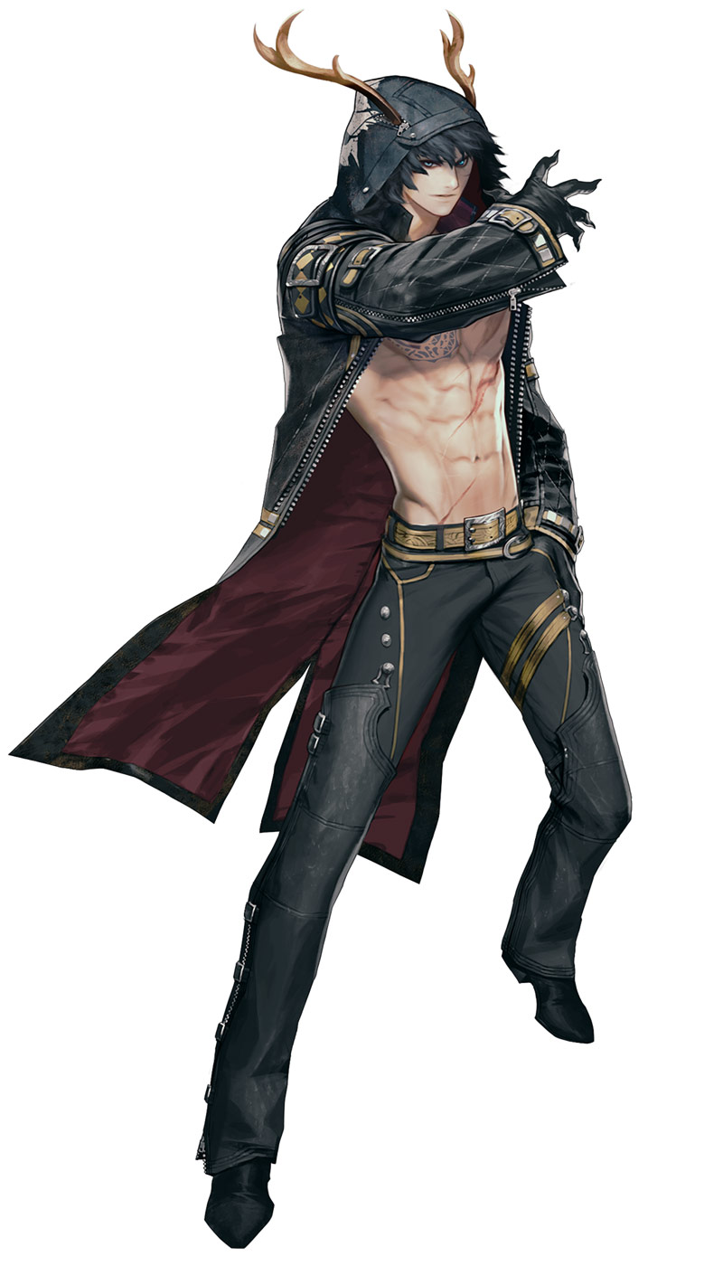 Gareth, Christmas Skin Concept Art from Chaos Heroes Online