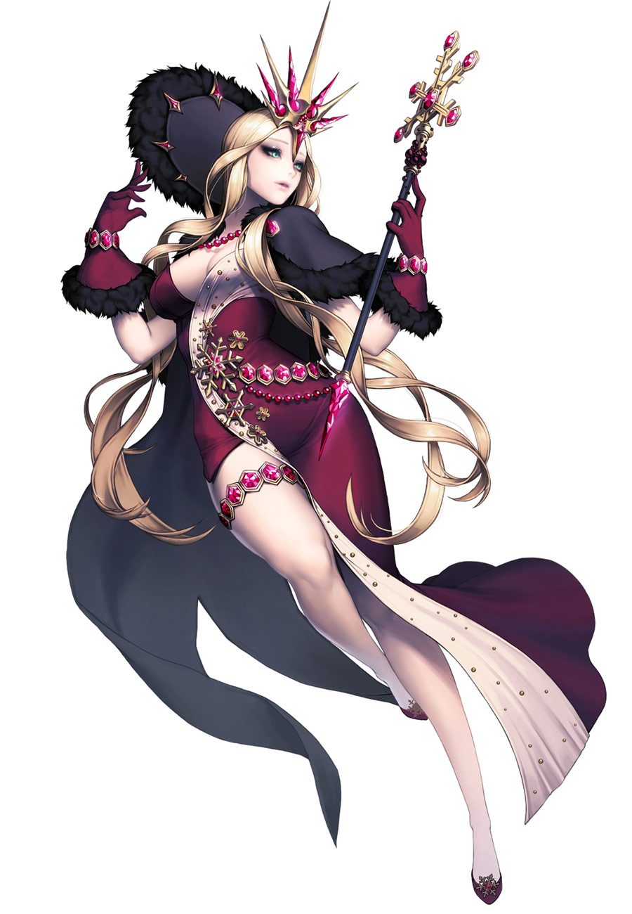 Herjuna, Christmas Skin Concept Art from Chaos Heroes Online