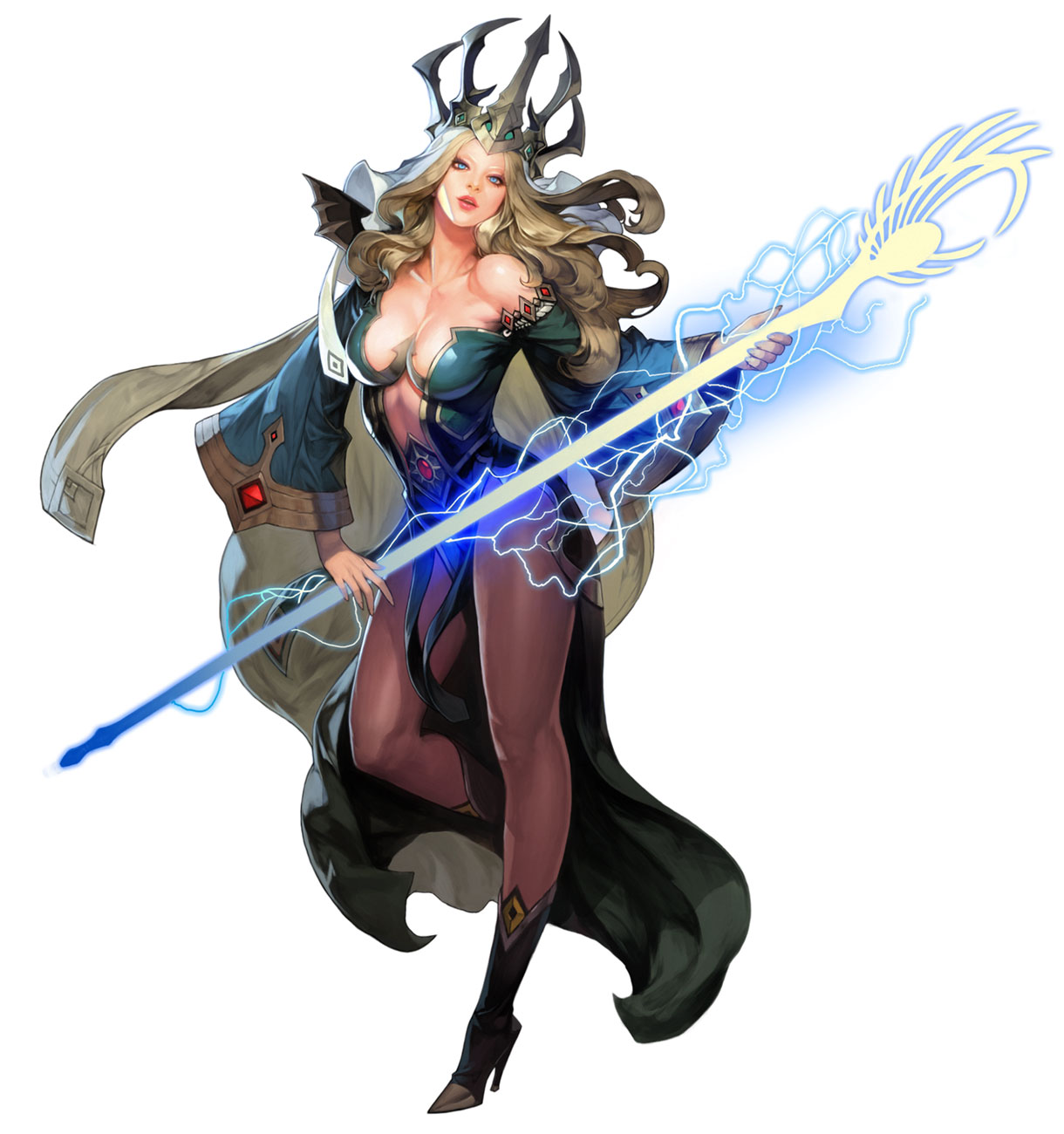 Irea Concept Art from Chaos Heroes Online