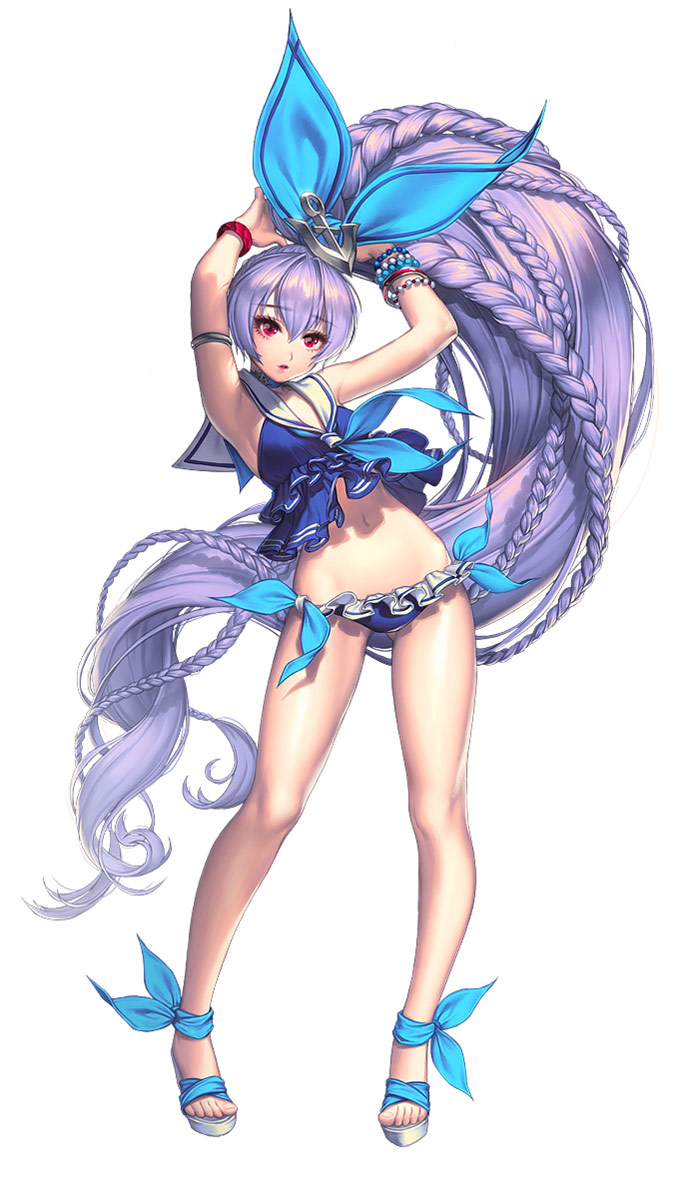 Kali, Summer Skin Concept Art from Chaos Heroes Online