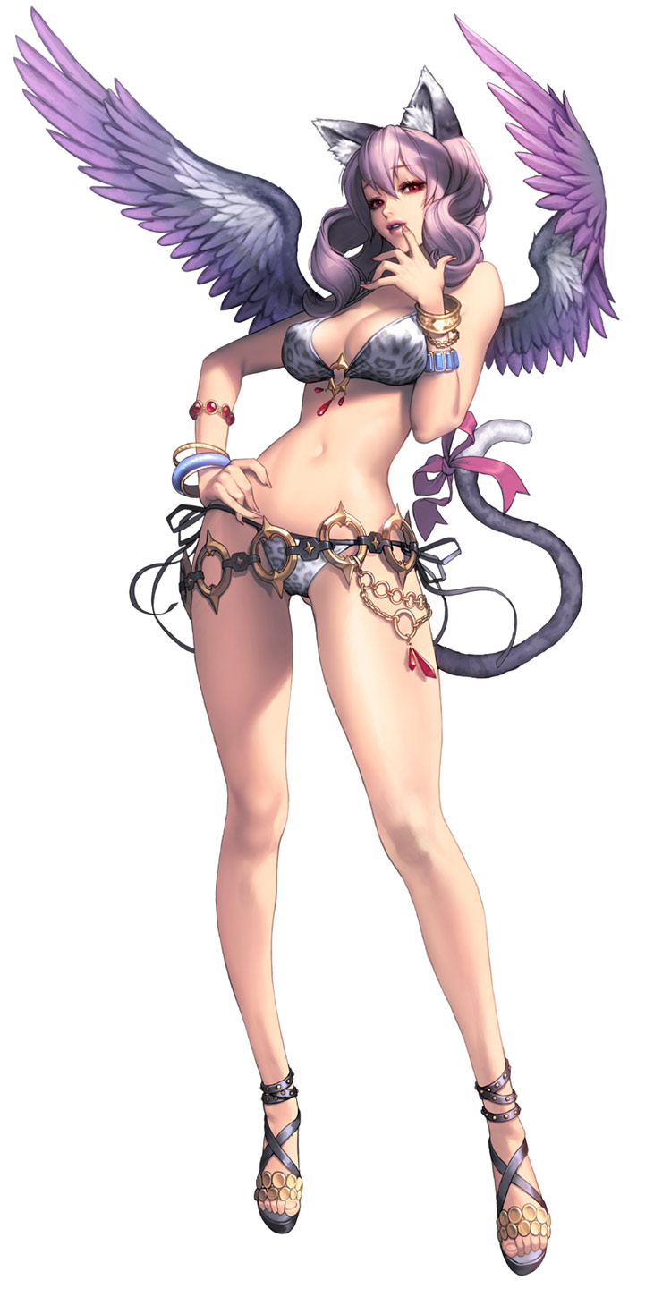Lisa, Summer Skin Concept Art from Chaos Heroes Online