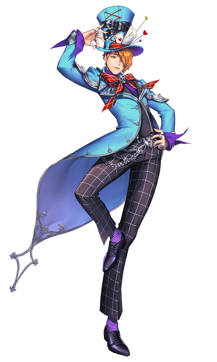 Mad Hatter Concept Art from Chaos Heroes Online