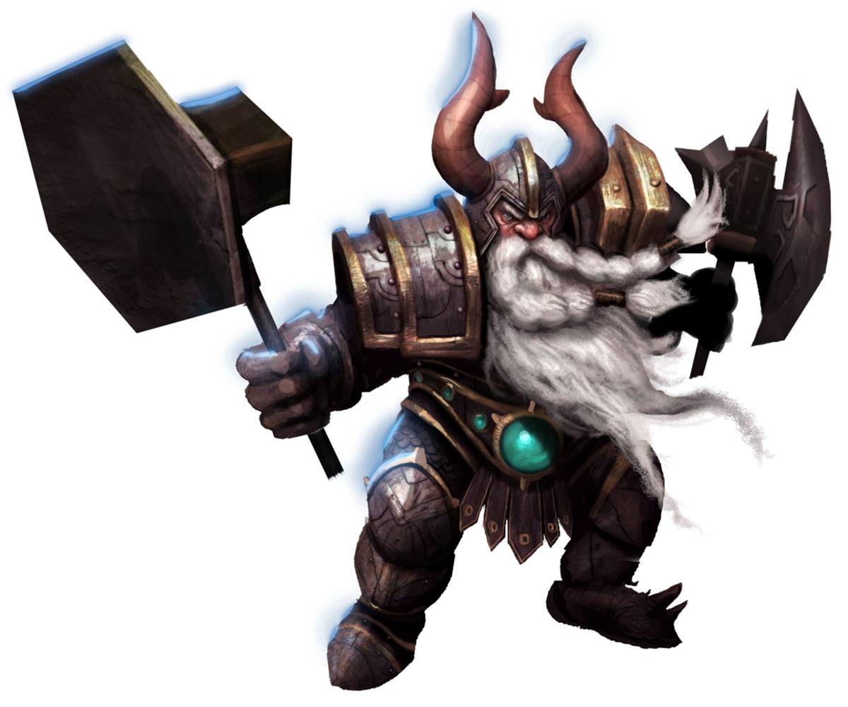 Marcus Concept Art from Chaos Heroes Online