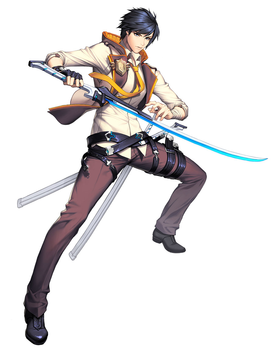 Masato, Alt Avatar Skin Concept Art from Chaos Heroes Online