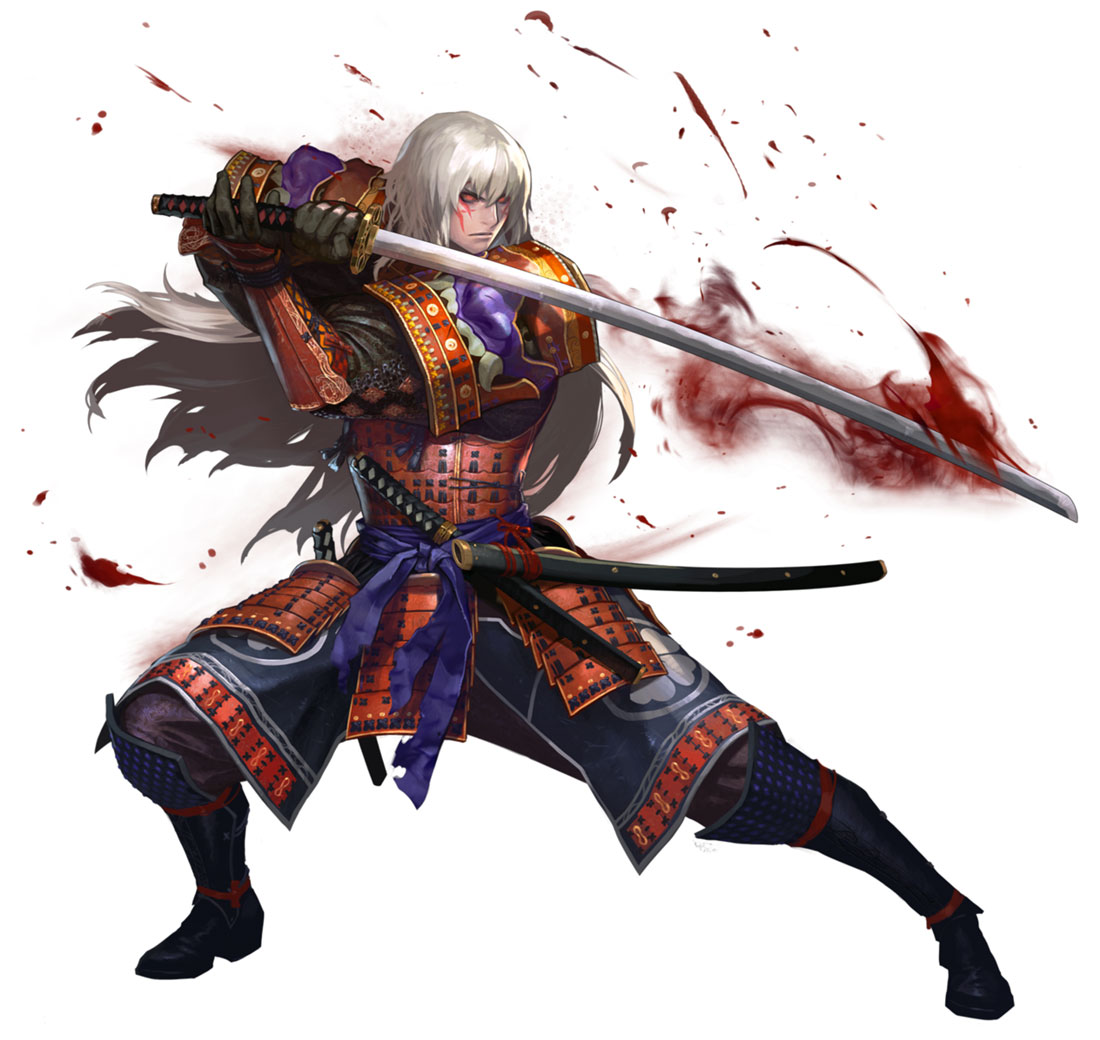 Masato Concept Art from Chaos Heroes Online