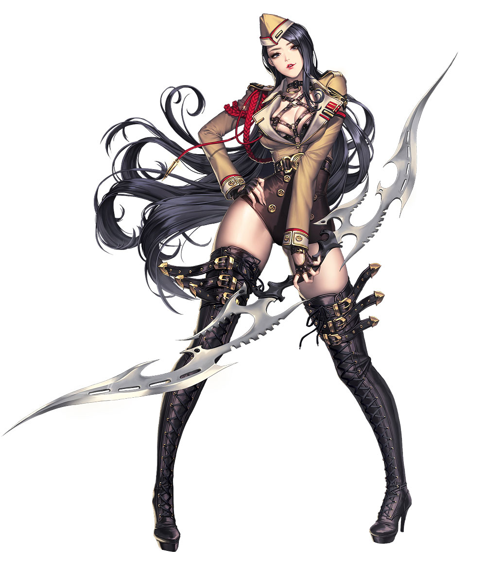 Mazenda, Assassin Skin Concept Art from Chaos Heroes Online