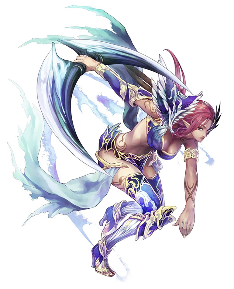 Mazenda Concept Art from Chaos Heroes Online