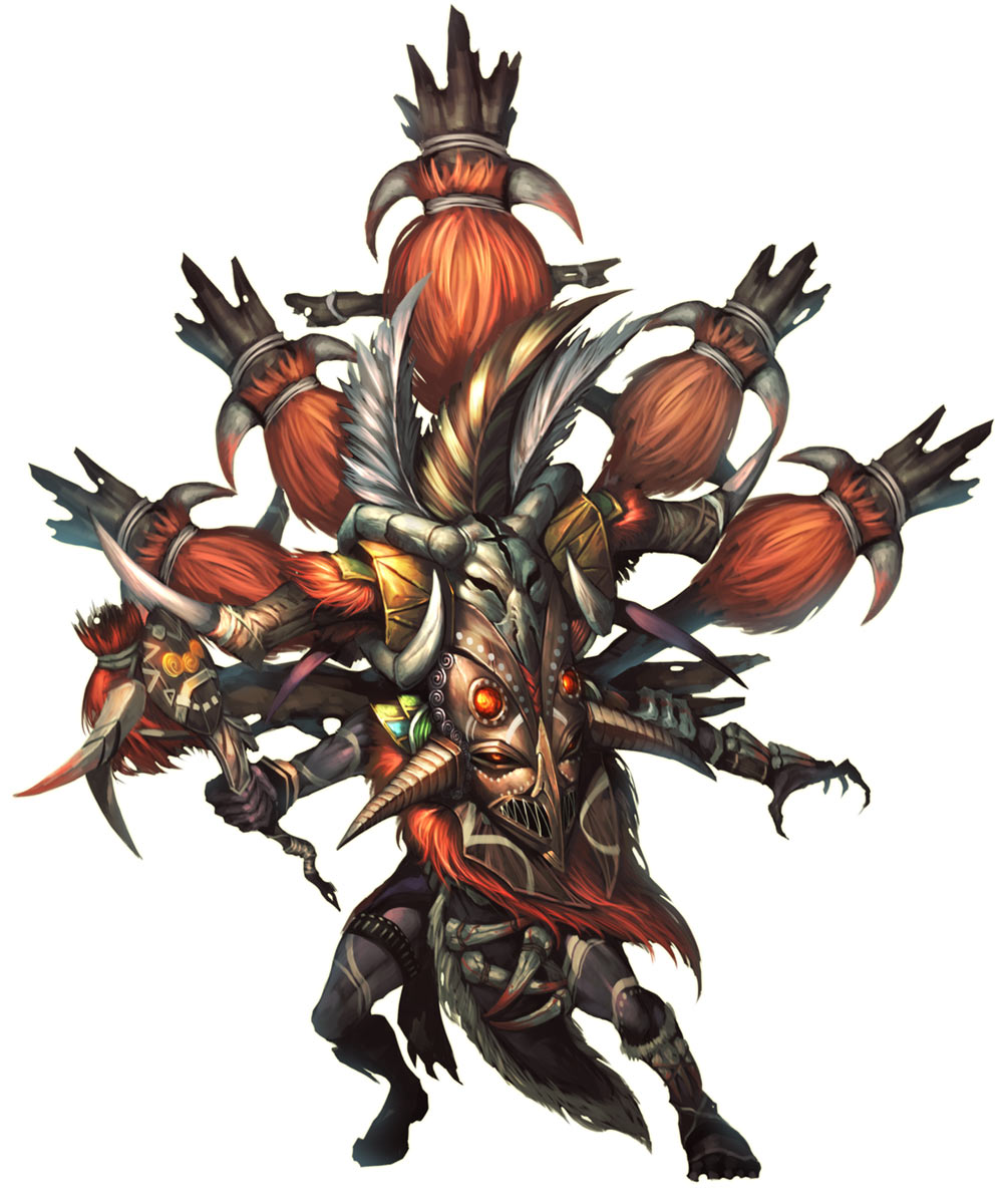 Nakasha Concept Art from Chaos Heroes Online