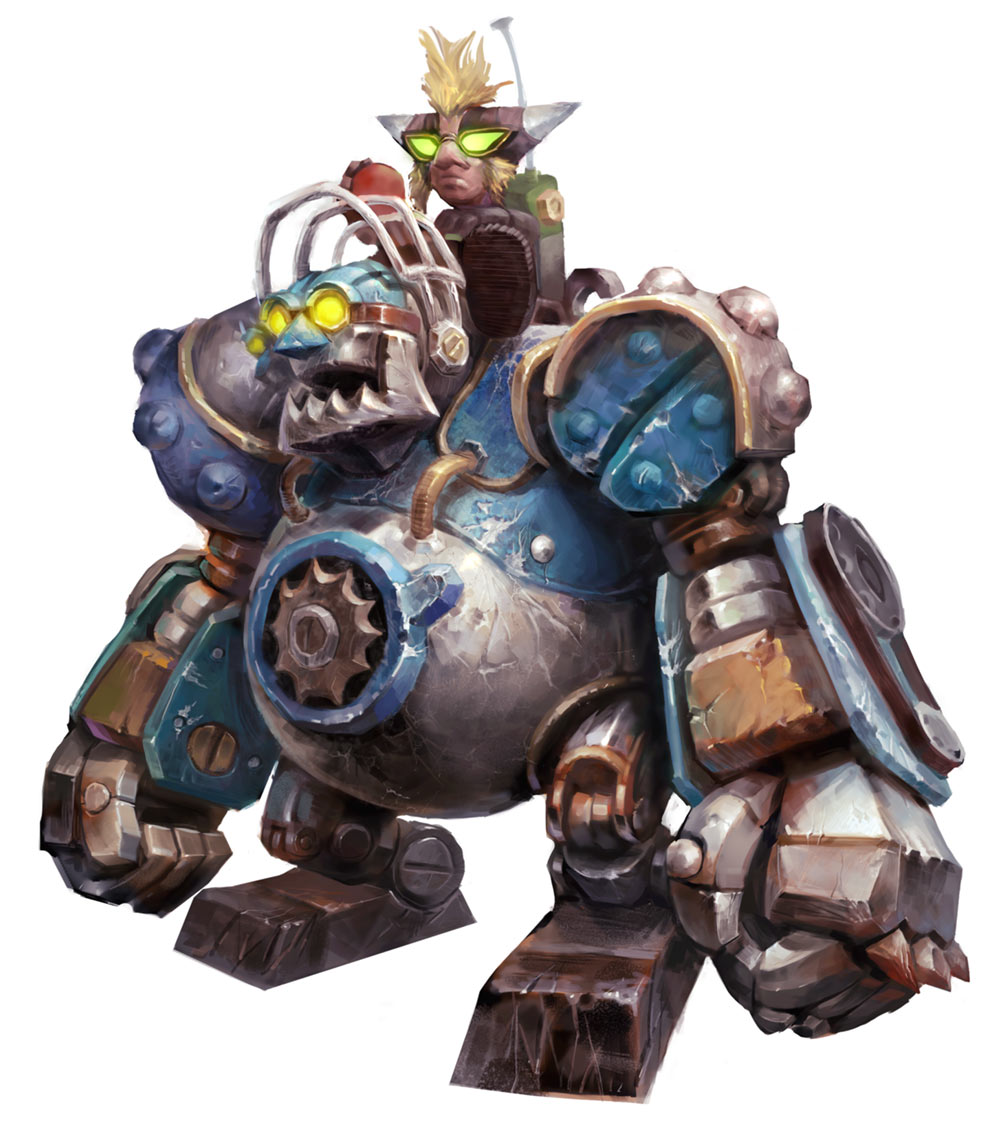 Nifi Concept Art from Chaos Heroes Online