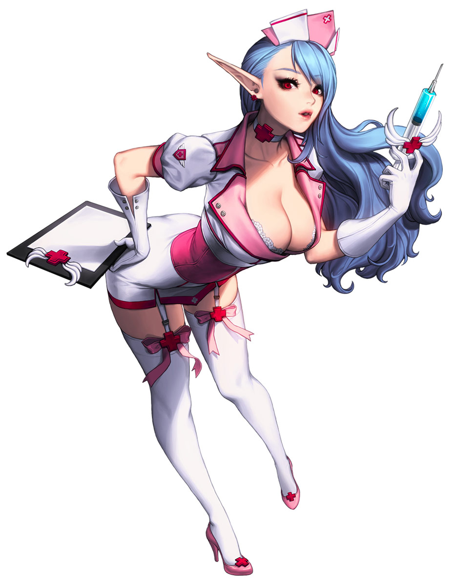 Rin, New Year Skin Concept Art from Chaos Heroes Online