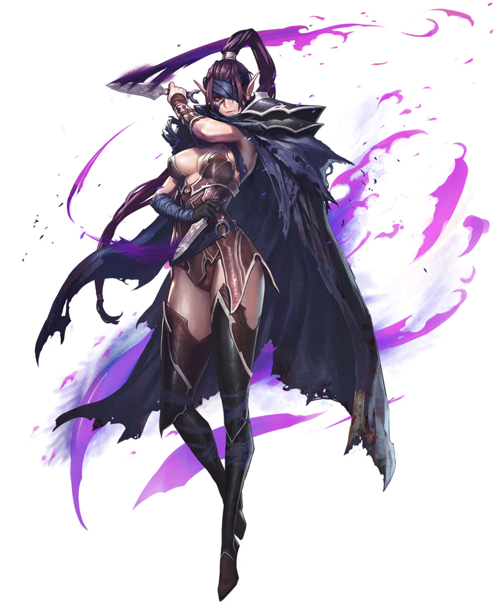 Rin Concept Art from Chaos Heroes Online