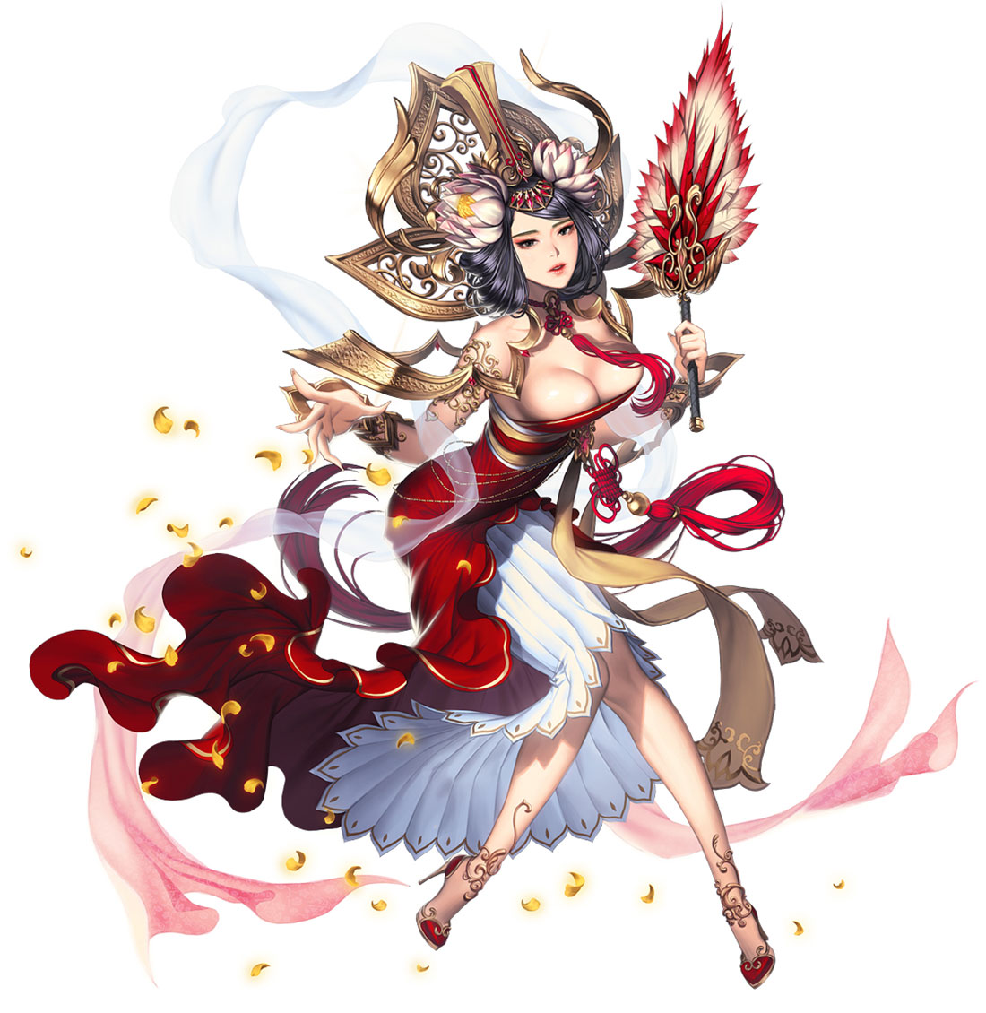 Rishona, Alt Avatar Skin Concept Art from Chaos Heroes Online