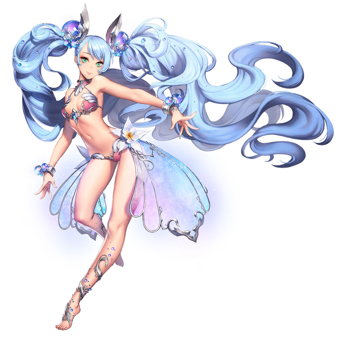 Rozamia, Summer Skin Concept Art from Chaos Heroes Online