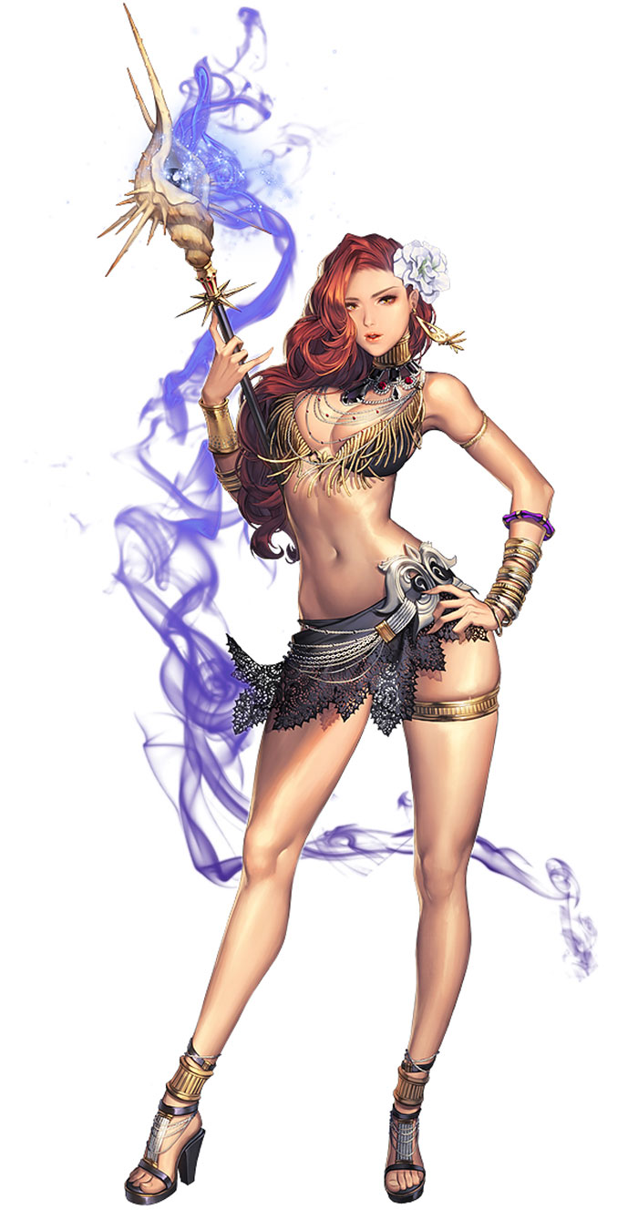 Shade, Summer Skin Concept Art from Chaos Heroes Online