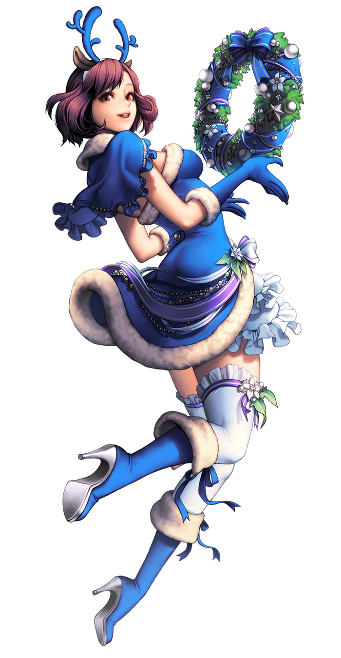 Shapina, Christmas Skin Concept Art from Chaos Heroes Online