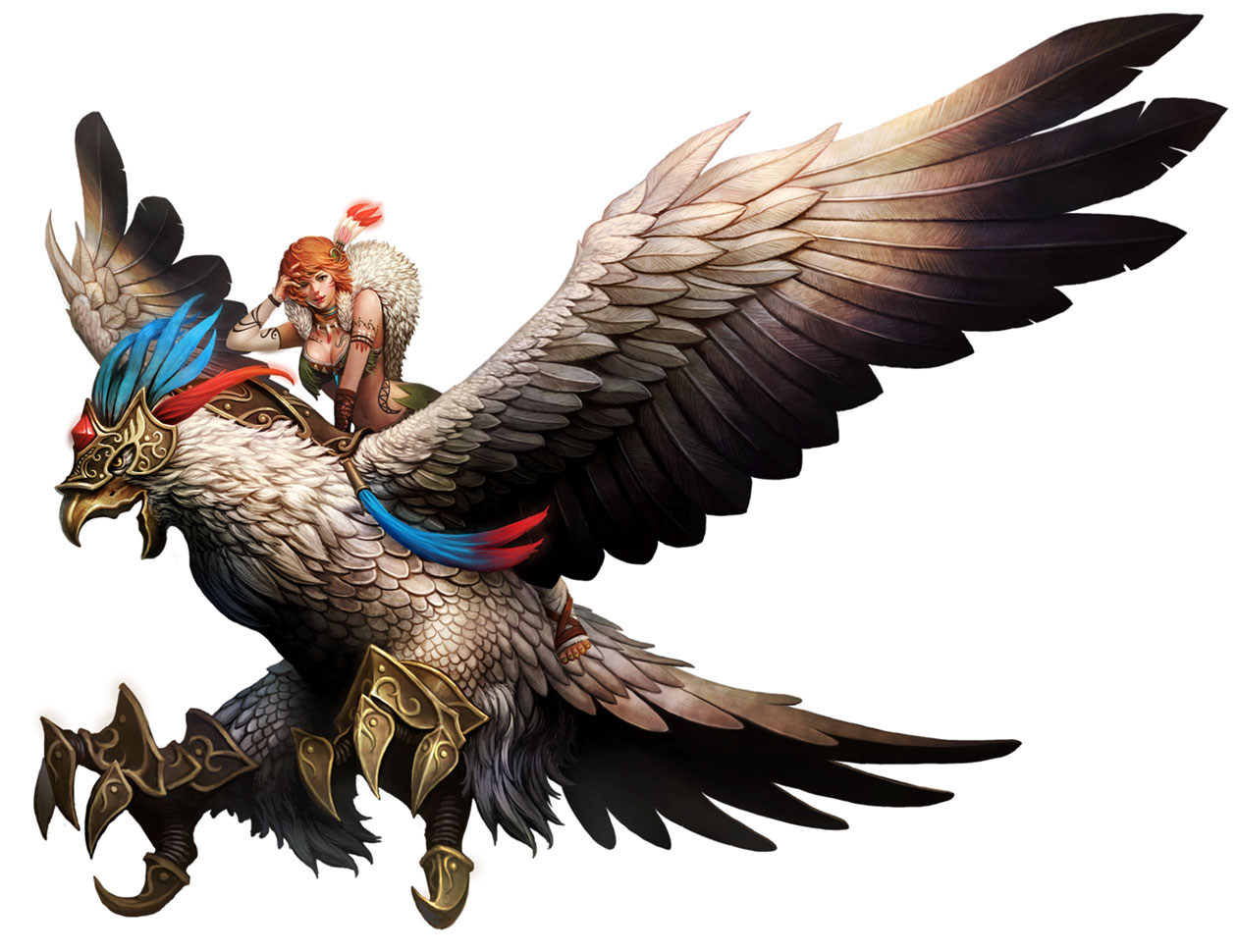 Shapina Concept Art from Chaos Heroes Online