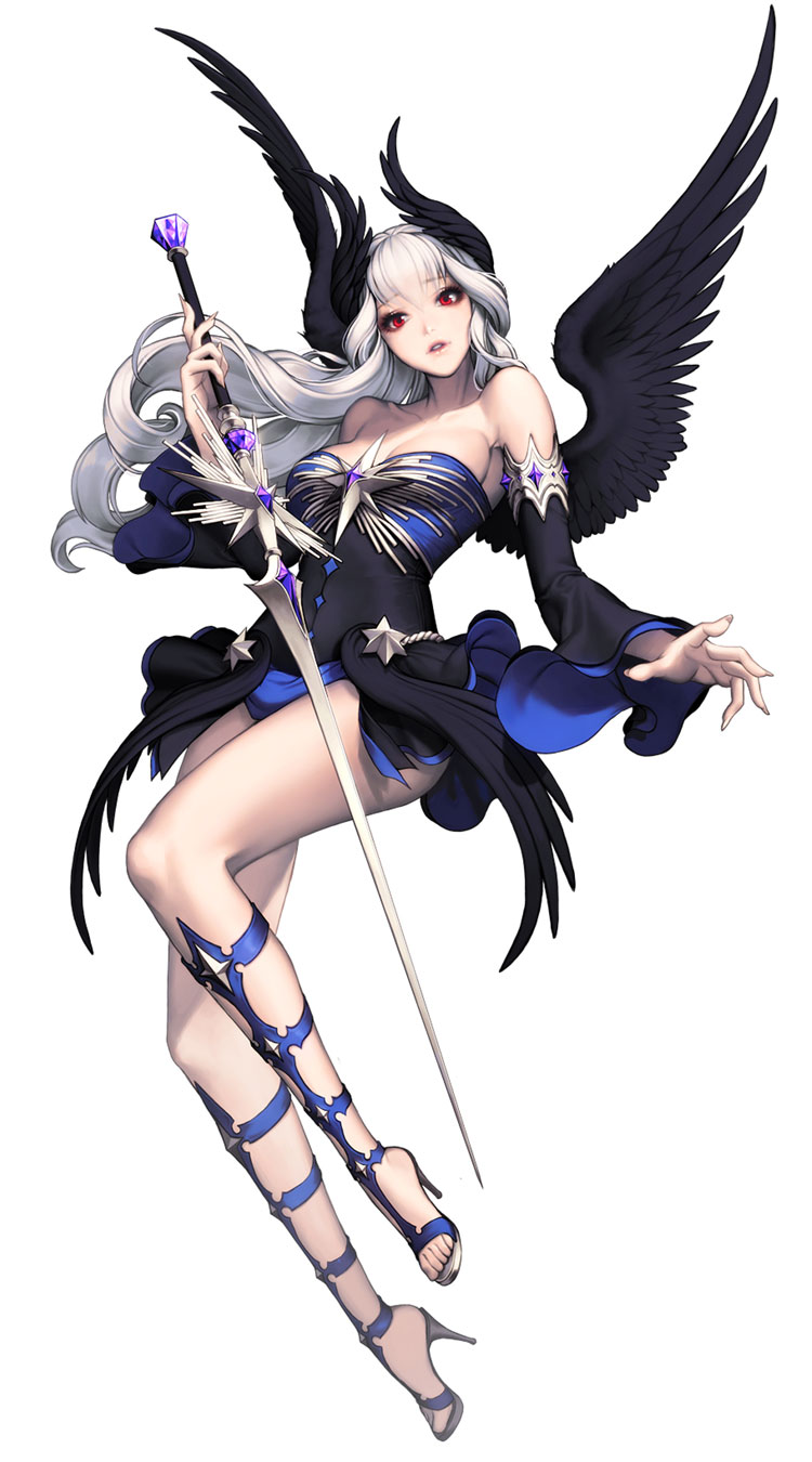 Sheryl, Christmas Skin Concept Art from Chaos Heroes Online