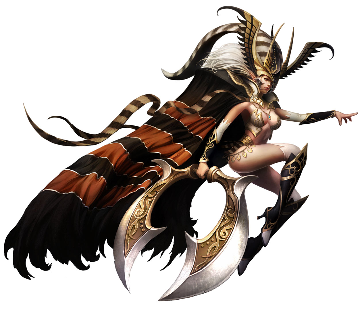 Sheryl Concept Art from Chaos Heroes Online
