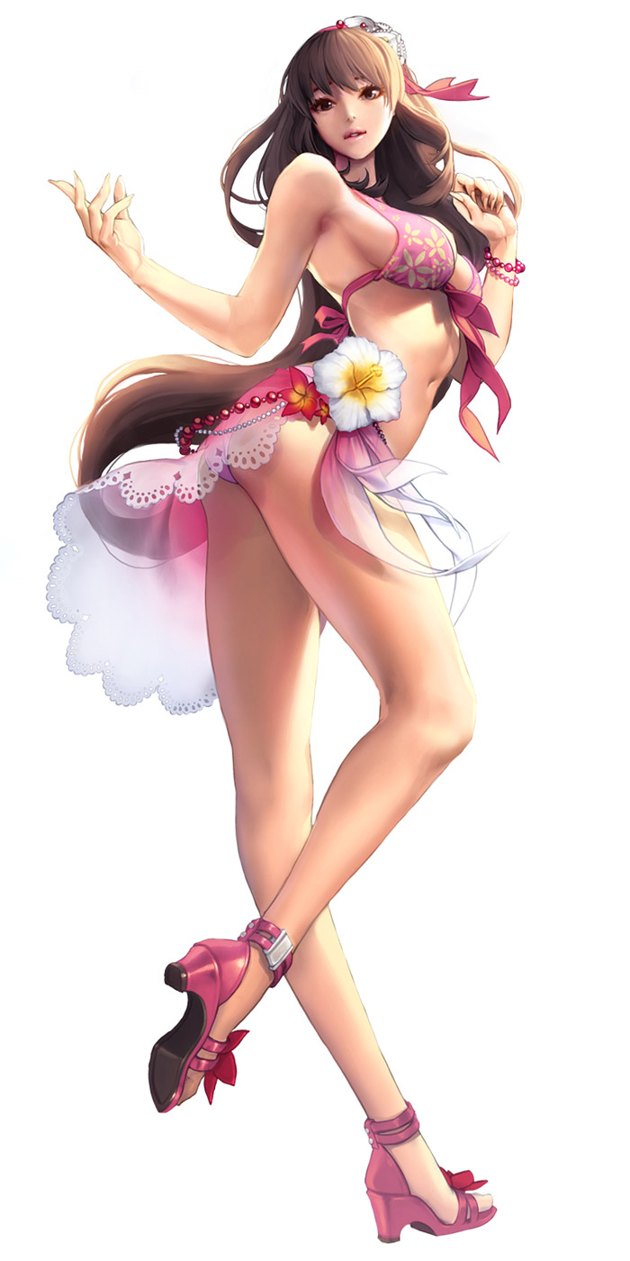 Silk, Summer Skin Concept Art from Chaos Heroes Online