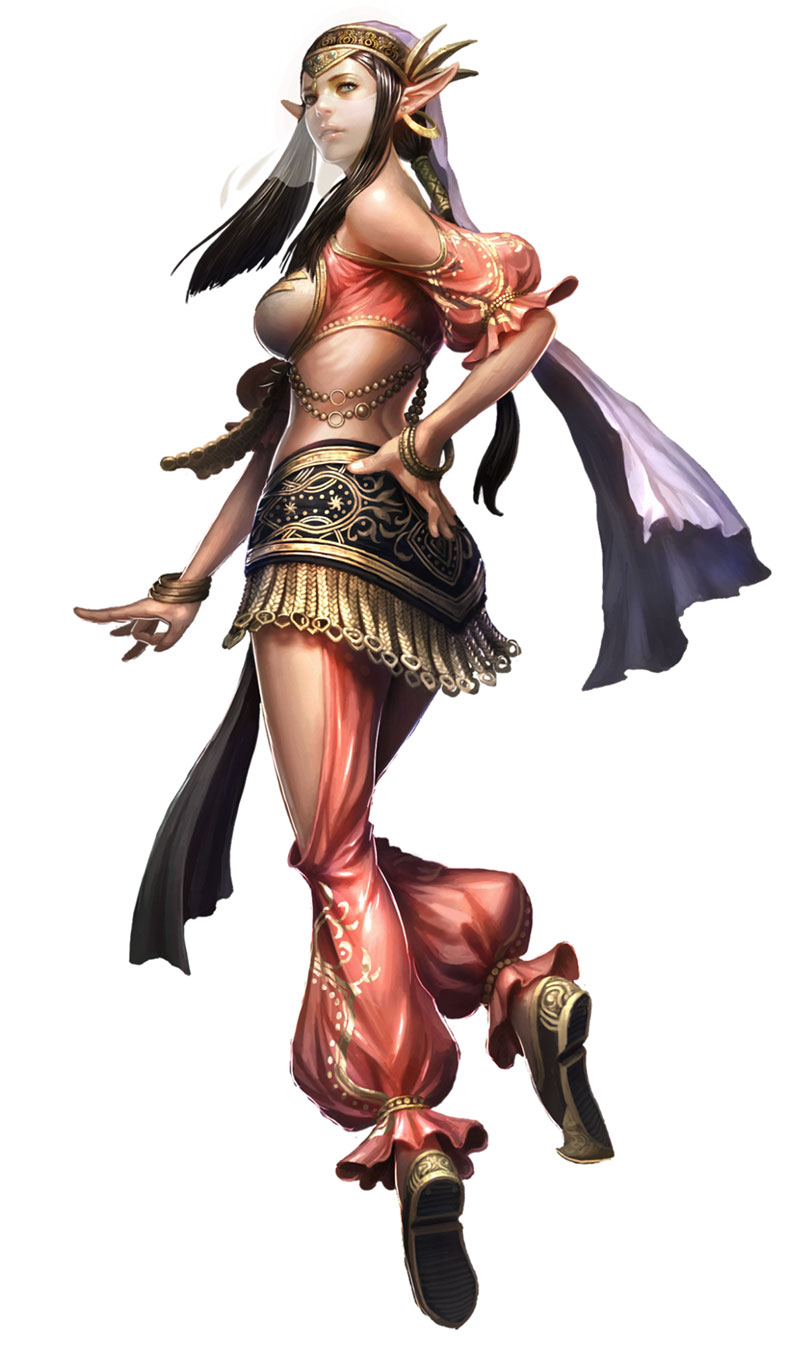 Silk Concept Art from Chaos Heroes Online