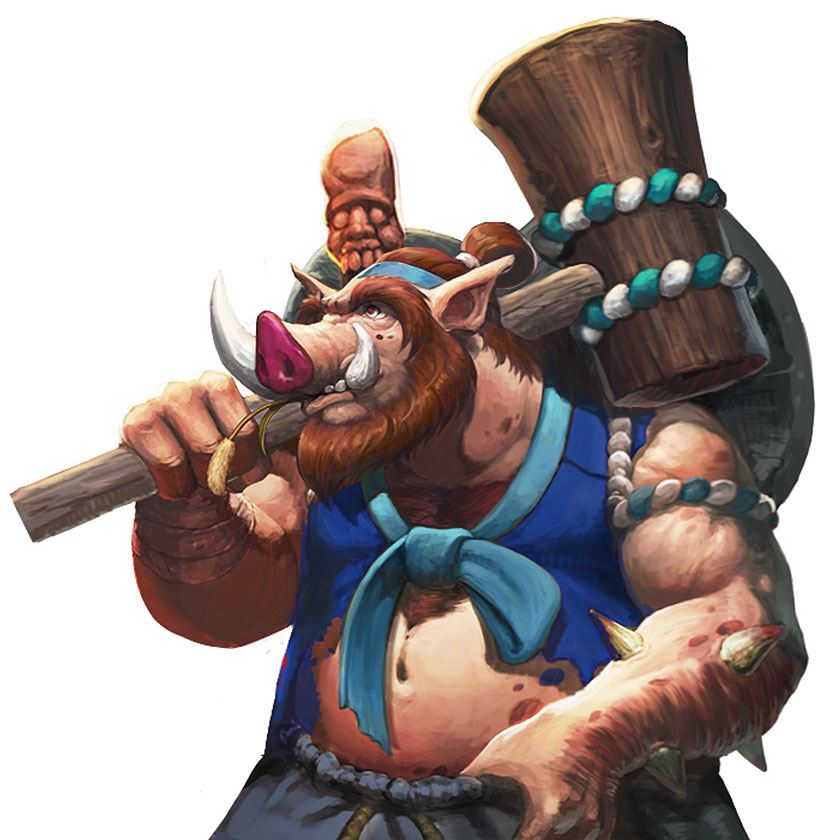 Tubalkein, Alt Avatar Skin Concept Art from Chaos Heroes Online