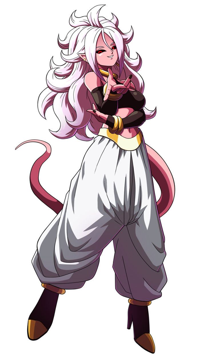 Android 21 Concept Art from Dragon Ball FighterZ