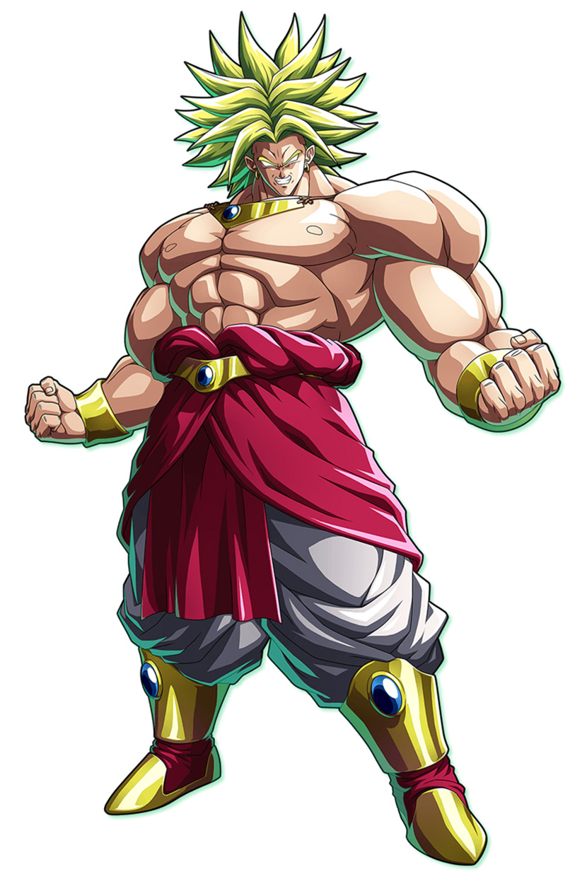Broly Concept Art from Dragon Ball FighterZ