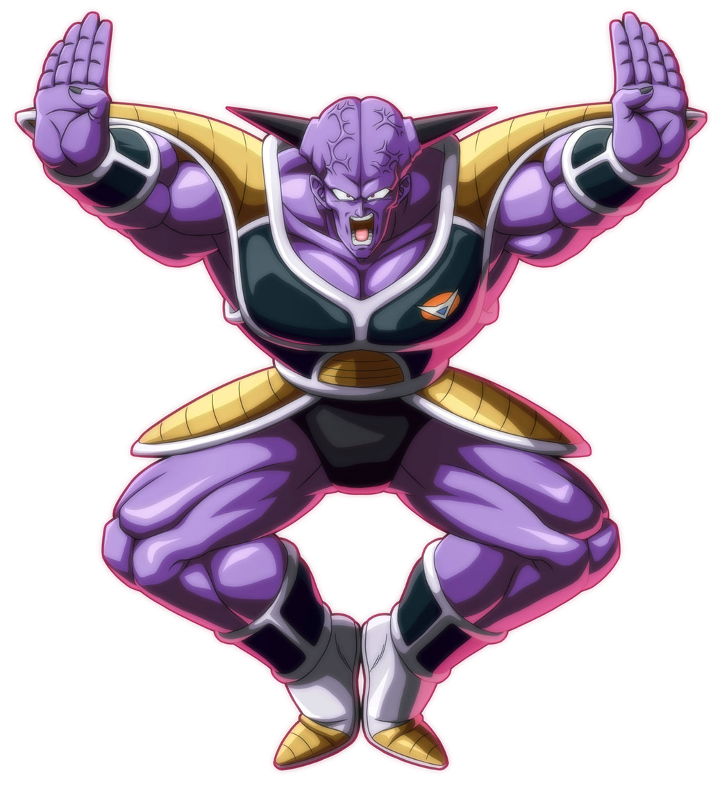 Captain Ginyu Concept Art from Dragon Ball FighterZ