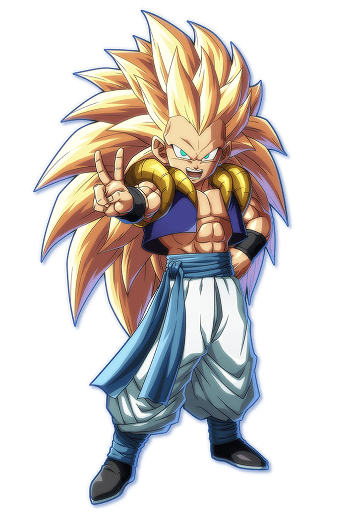 Gotenks Concept Art from Dragon Ball FighterZ