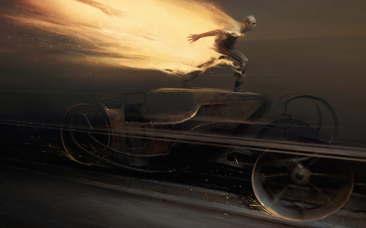 Burning Man Legend Concept Art from Dishonored: Death of the Outsider