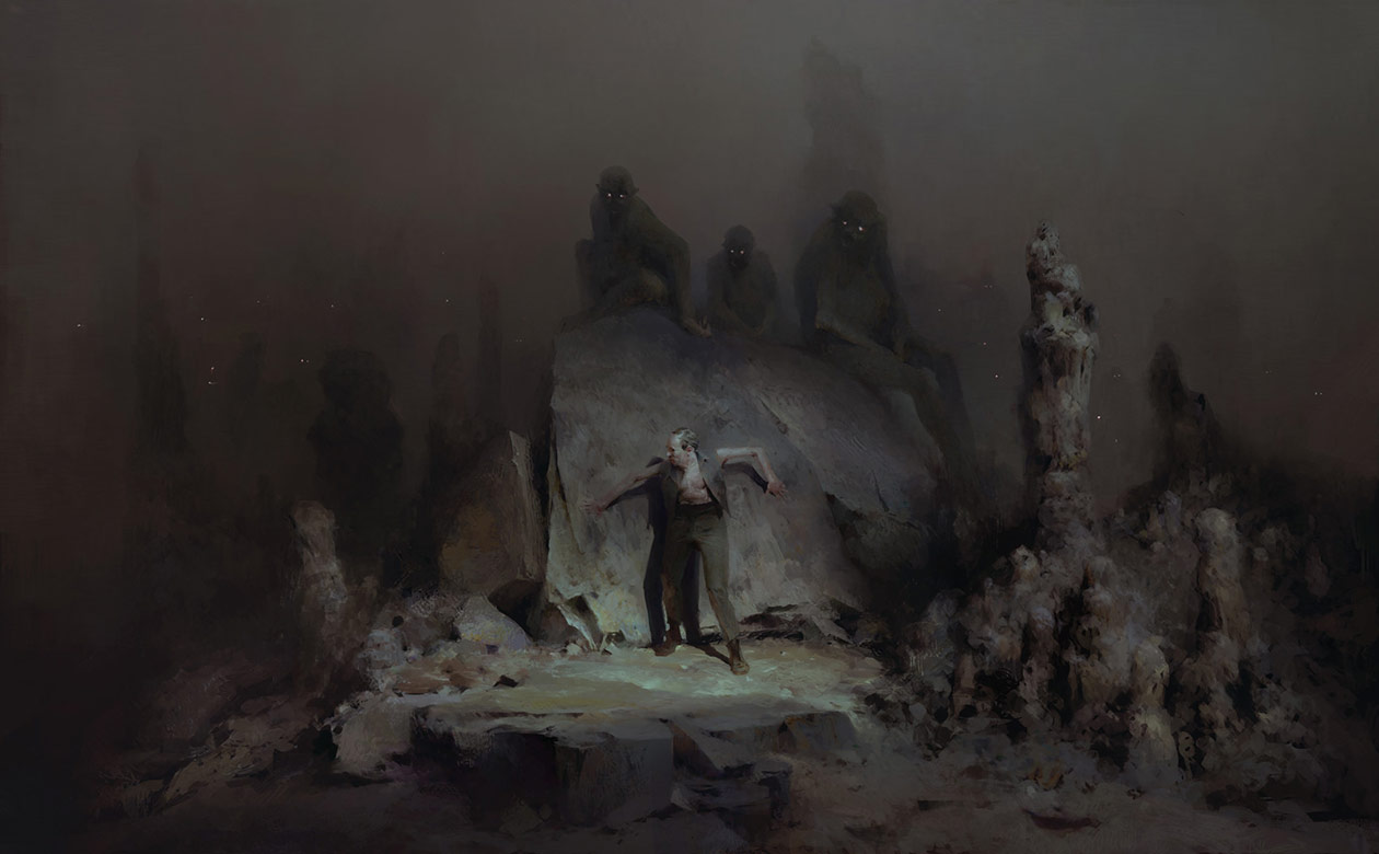 The Gray Ones Gather Concept Art from Dishonored: Death of the Outsider