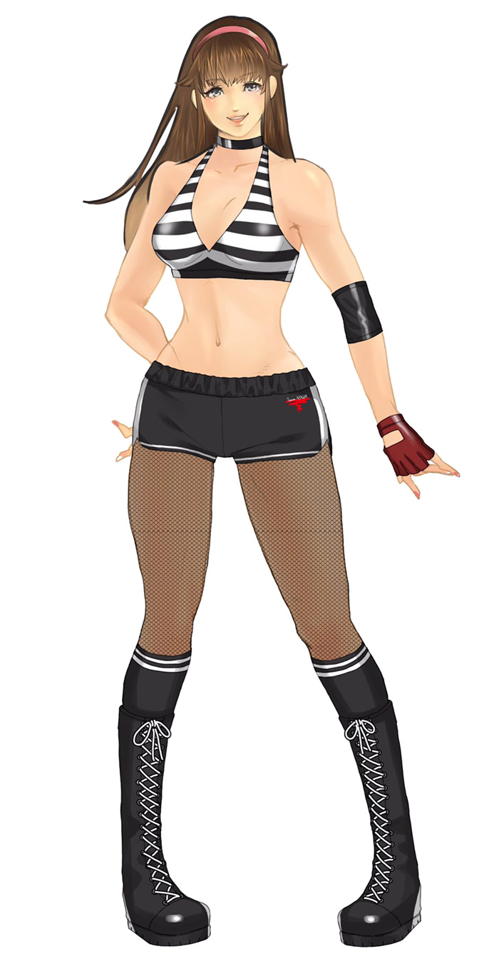 Hitomi Costume Concept Artwork from Dead or Alive 6
