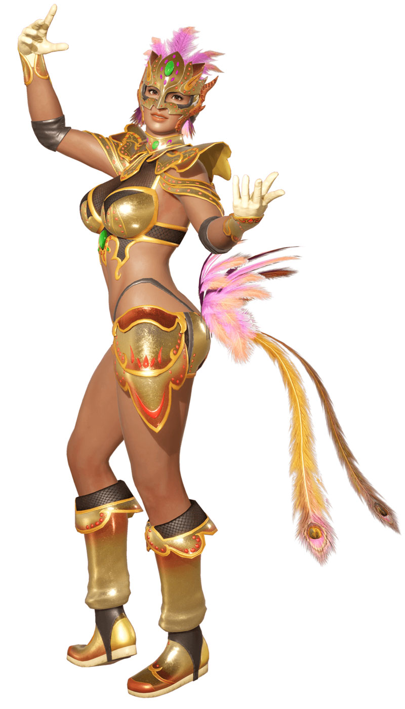 Lisa Hamilton Artwork from Dead or Alive 6