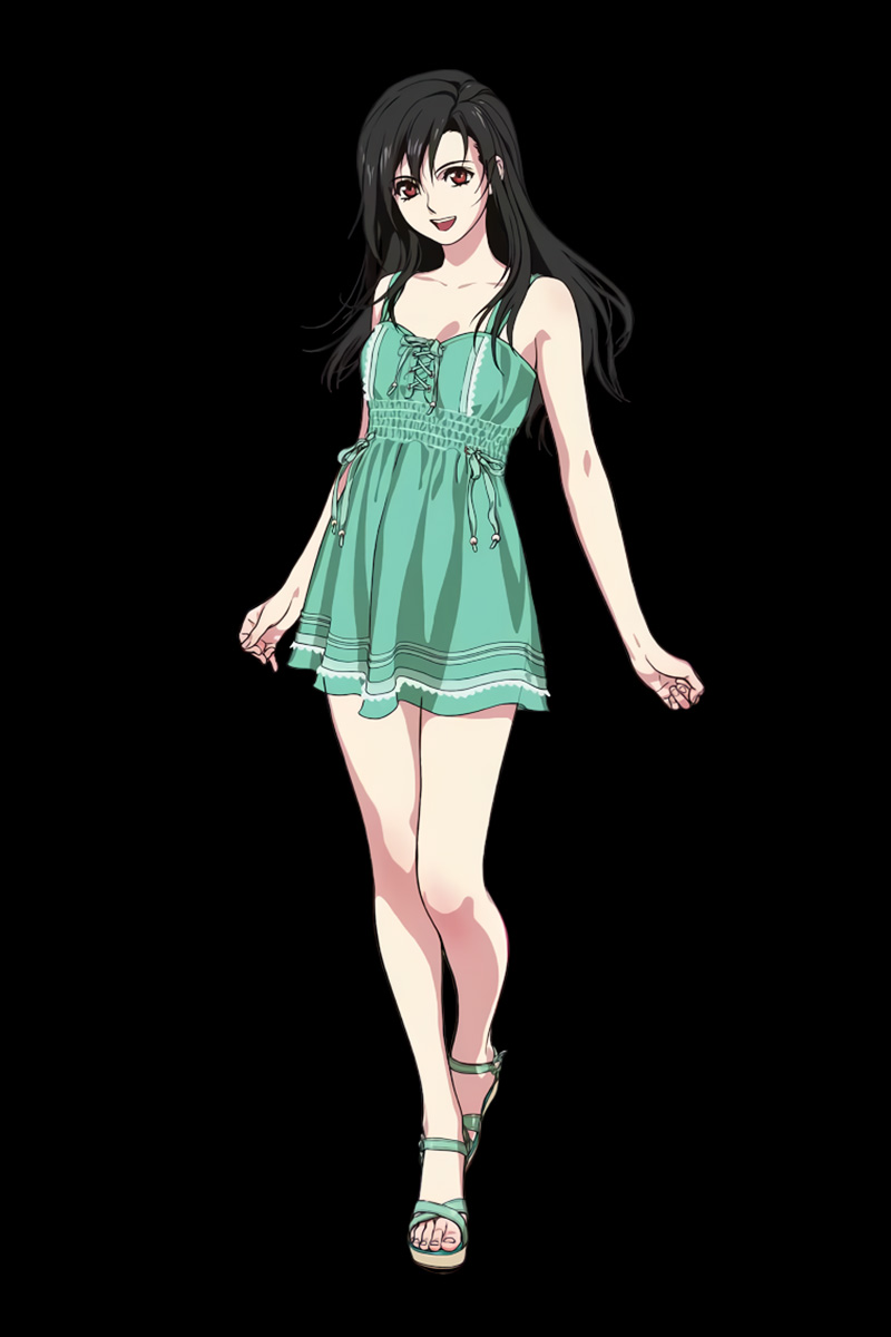 Adolescent Tifa Concept Art from Final Fantasy VII Remake