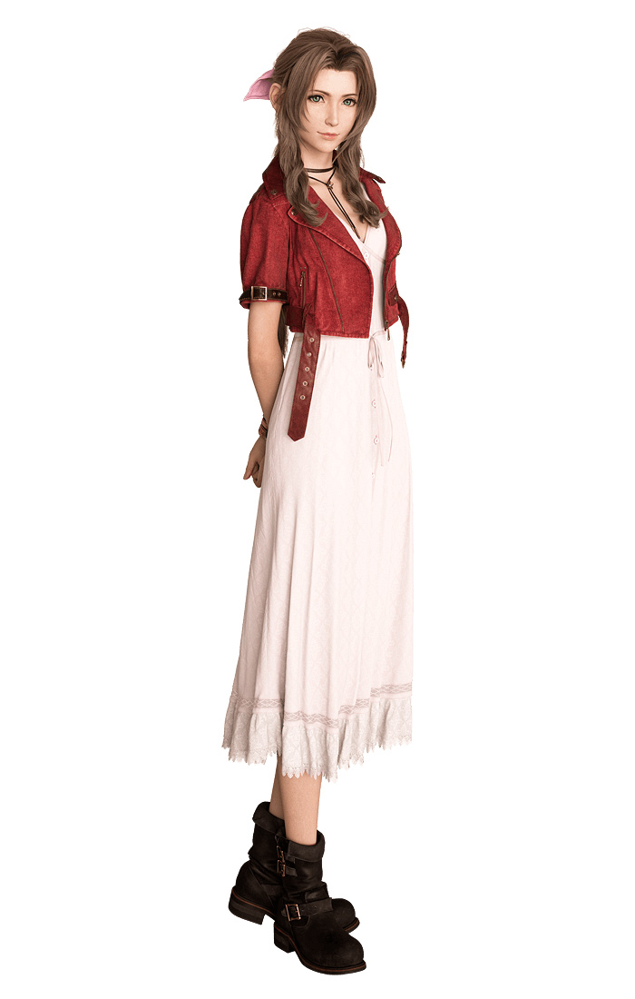Aerith Artwork from Final Fantasy VII Remake