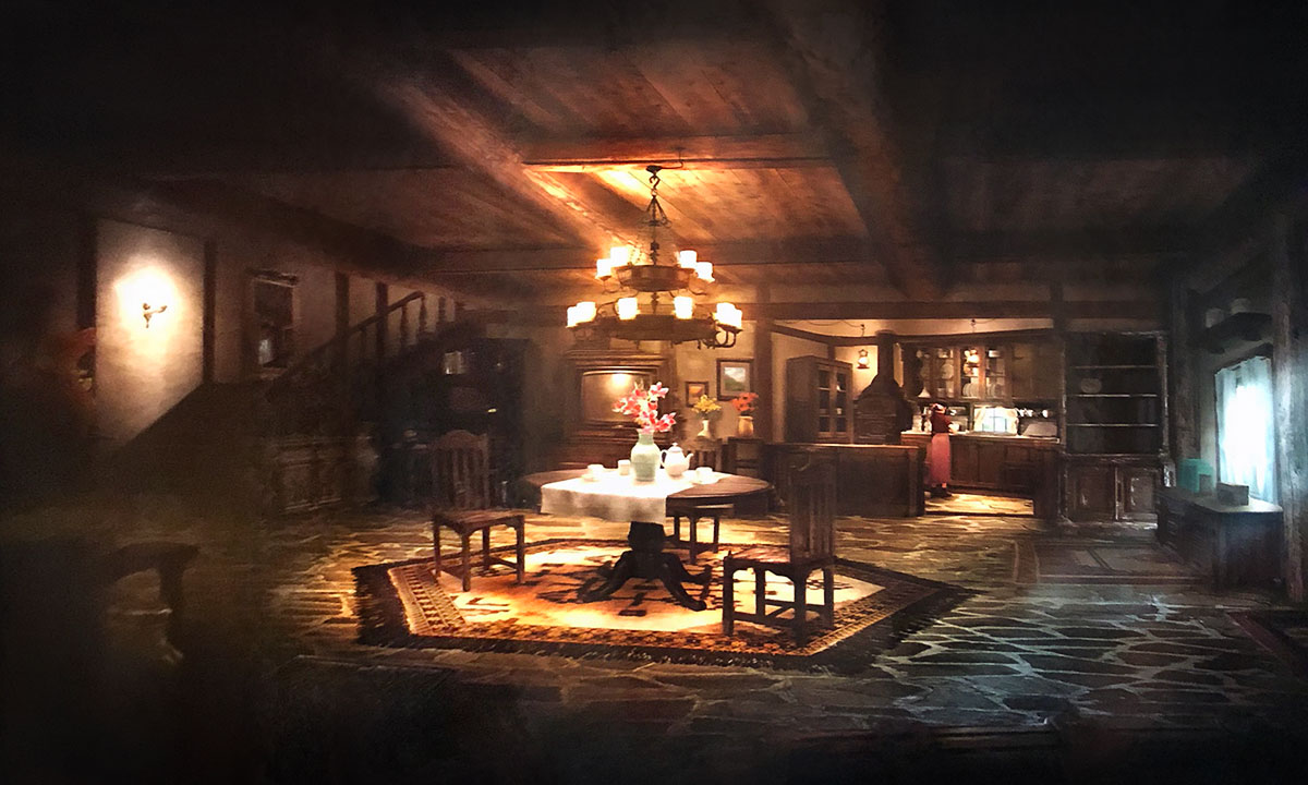 Aerith's House Concept Art from Final Fantasy VII Remake