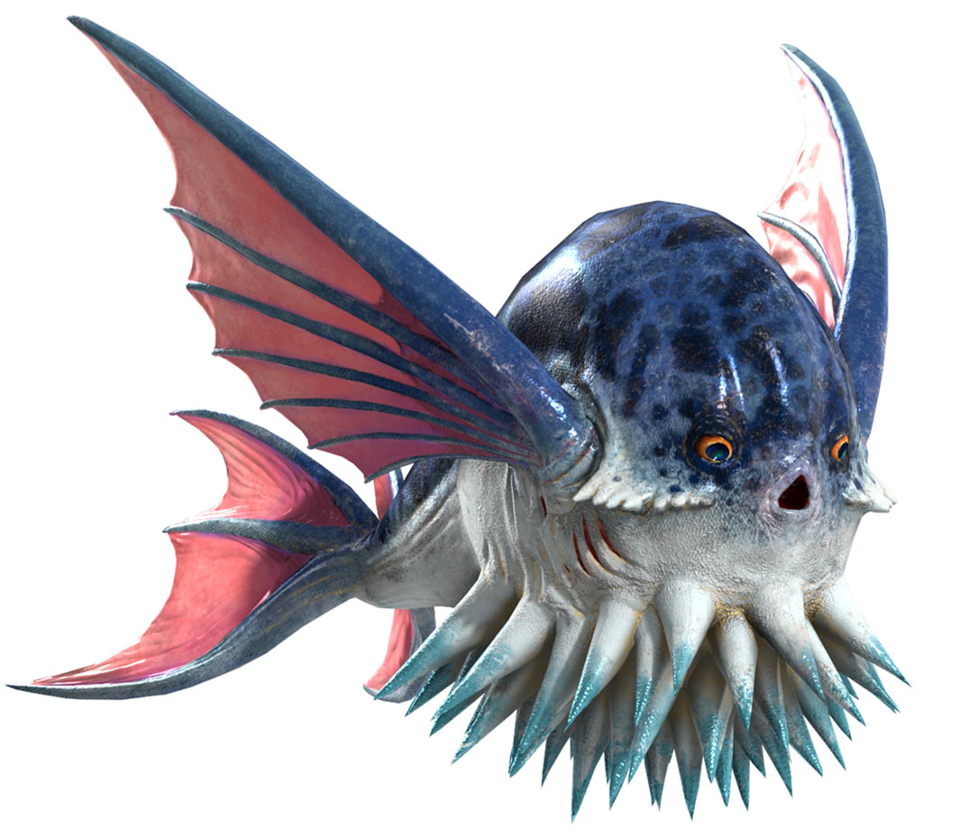 Blugu Render from Final Fantasy VII Remake